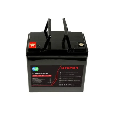 Bateria Li-FePO4 de 12V 60AH amb pantalla