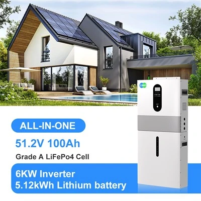Sistema d'emmagatzematge d'energia per a la llar de 6kW 51.2V 100AH ​​Bateria de liti All-In-One